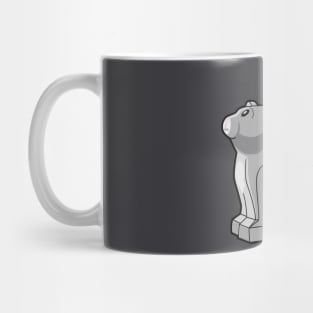 LEGO Cat (Light Grey) Mug